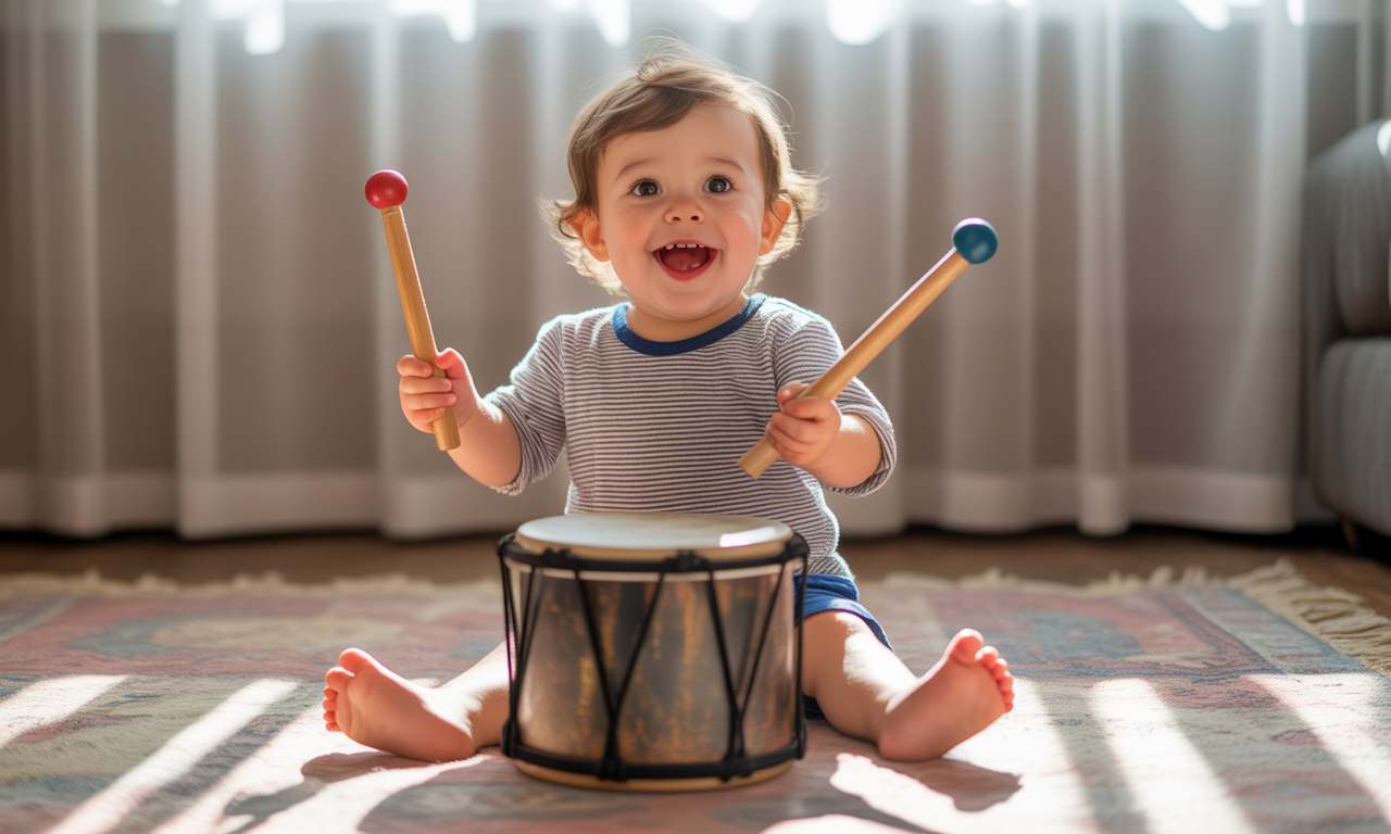 découvrez comment le tambour pour enfant stimule l'apprentissage du rythme et améliore la coordination dès le plus jeune âge, tout en développant l'éveil musical et la motricité.
