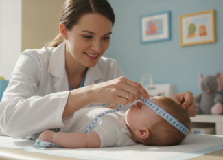 découvrez les références personnalisées du tour de tête pour bébé de 9 mois, incluant les spécificités liées à la prématurité afin de mieux suivre sa croissance.