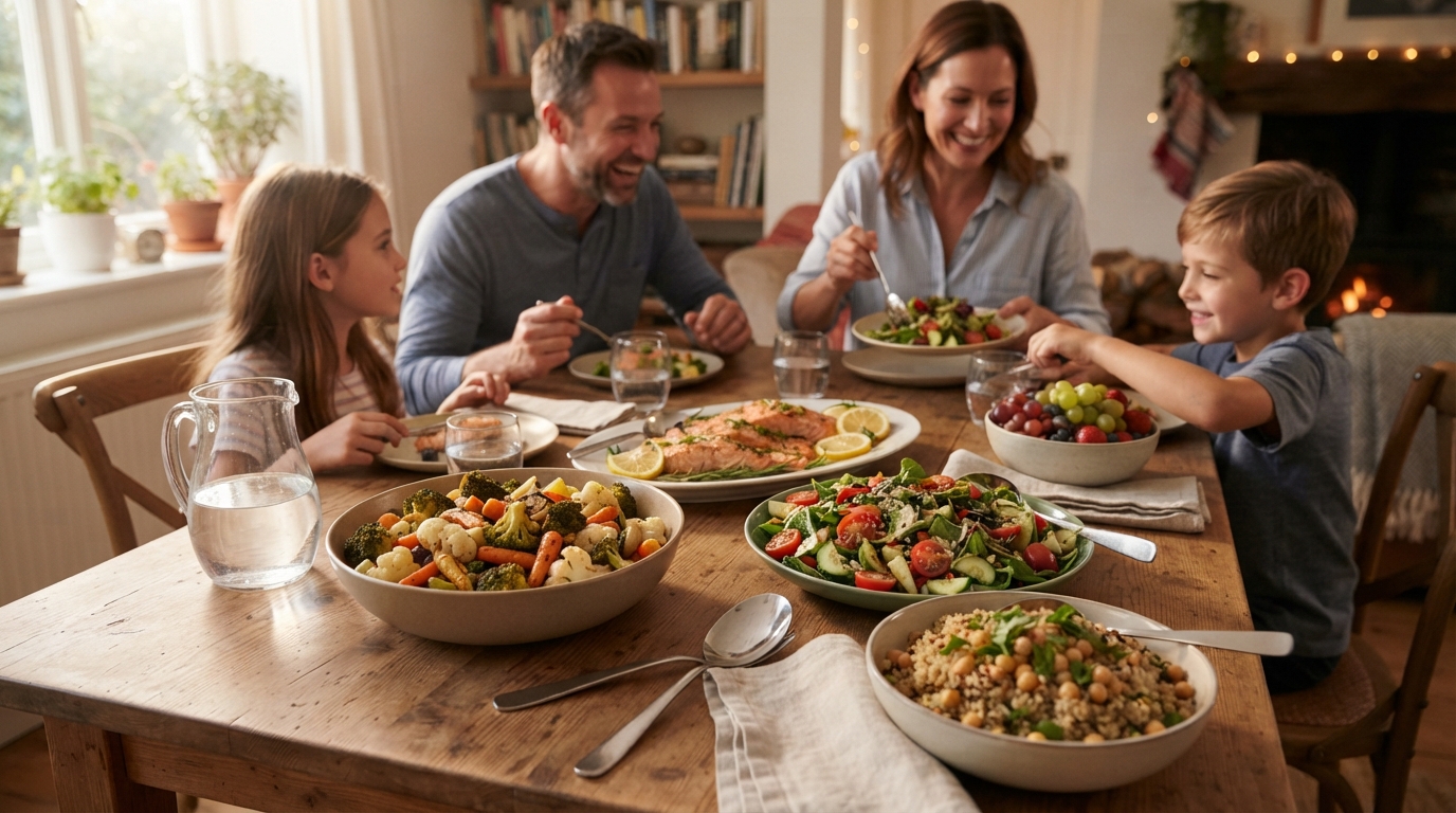 découvrez 7 jours de menus équilibrés, avec des idées de repas variées et faciles pour régaler toute la famille toute la semaine.